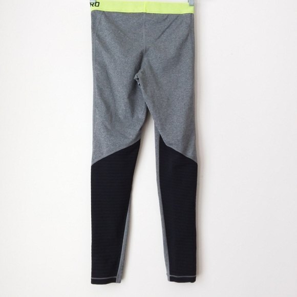 Nike Pro Gray Dri-fit Leggings M - Picture 2 of 9